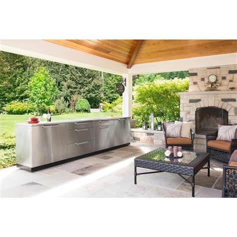 stainless steel outdoor cabinets lowe's|prefabricated base cabinet outdoor patio.